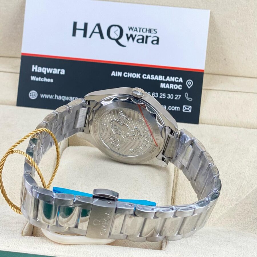 Omega Seamaster Aqua Terra Argenté Violet Femmes