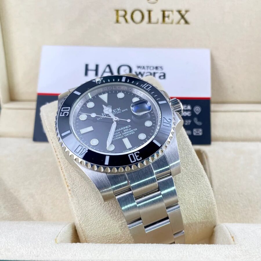 Sbmariner Argente Date Noir Swiss