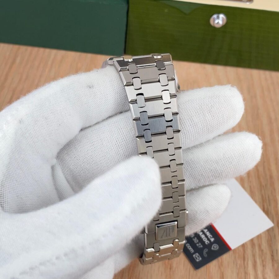 AP Royal Oak 41 Argenté Blanc | 3120 Suiss