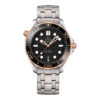 Omega Seamaster Rose Noir Hommes