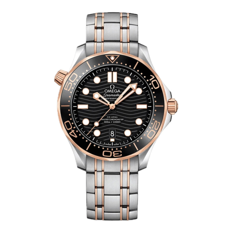 Omega Seamaster Rose Noir Hommes