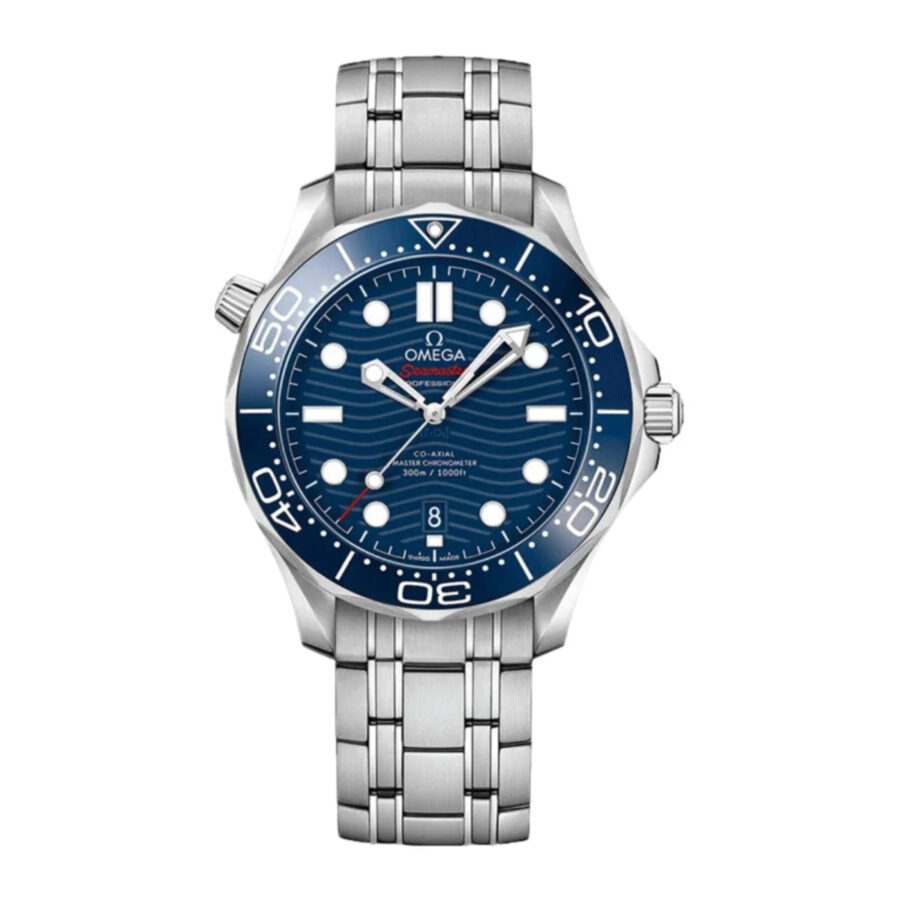 IMG-8601 Omega Seamaster Argenté Bleu Hommes