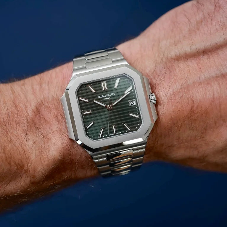 Patek Philippe Cubitus Argenté Vert