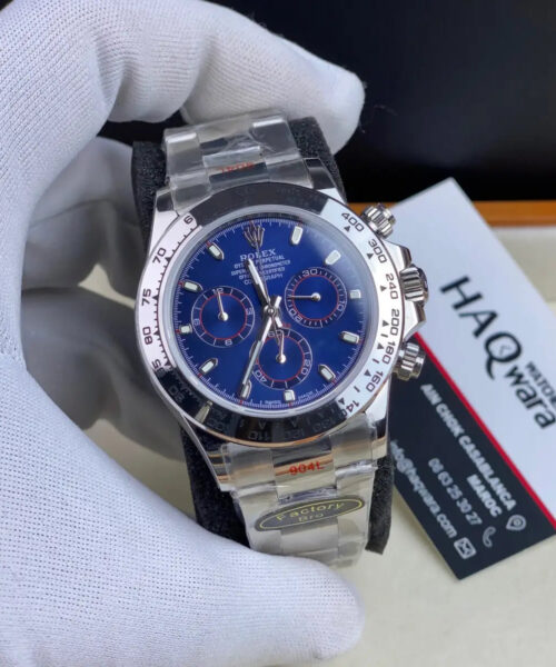 Daytona Argente Bleu Suiss