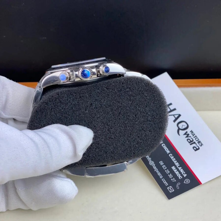 Daytona Argente Bleu Suiss