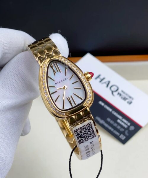 Bvlgari Serpentti Doré Blanc Femmes