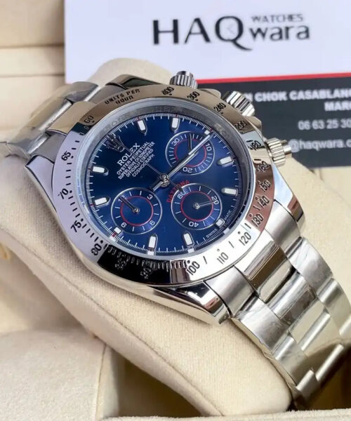 Daytona Argenté Bleu Classique