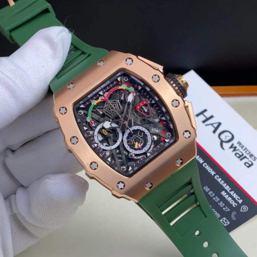 Richard mill RM50-04 Rose Vert Hommes