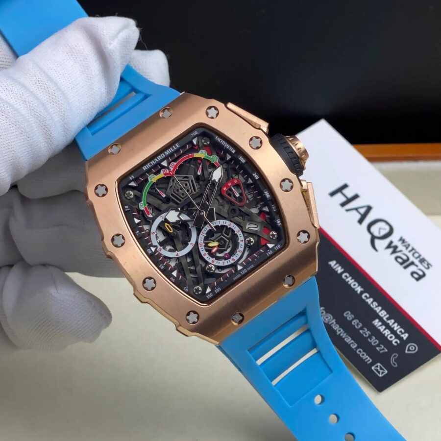 Richard mill RM50-04 Rose Bleu Ciel Hommes