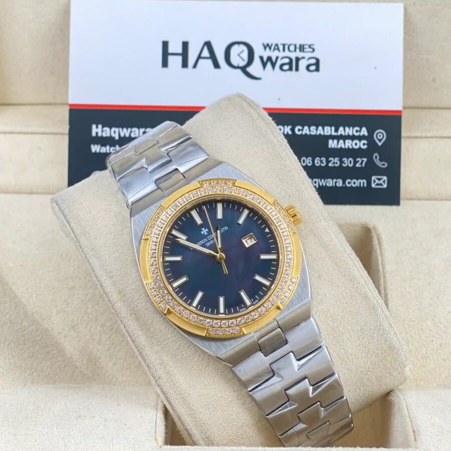 Vacheron Overseas Argenté Dore Violet