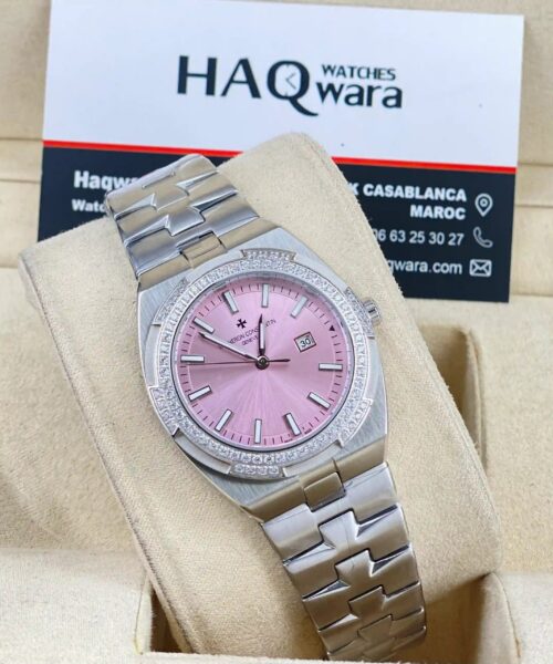 Vacheron Overseas Argenté Rose