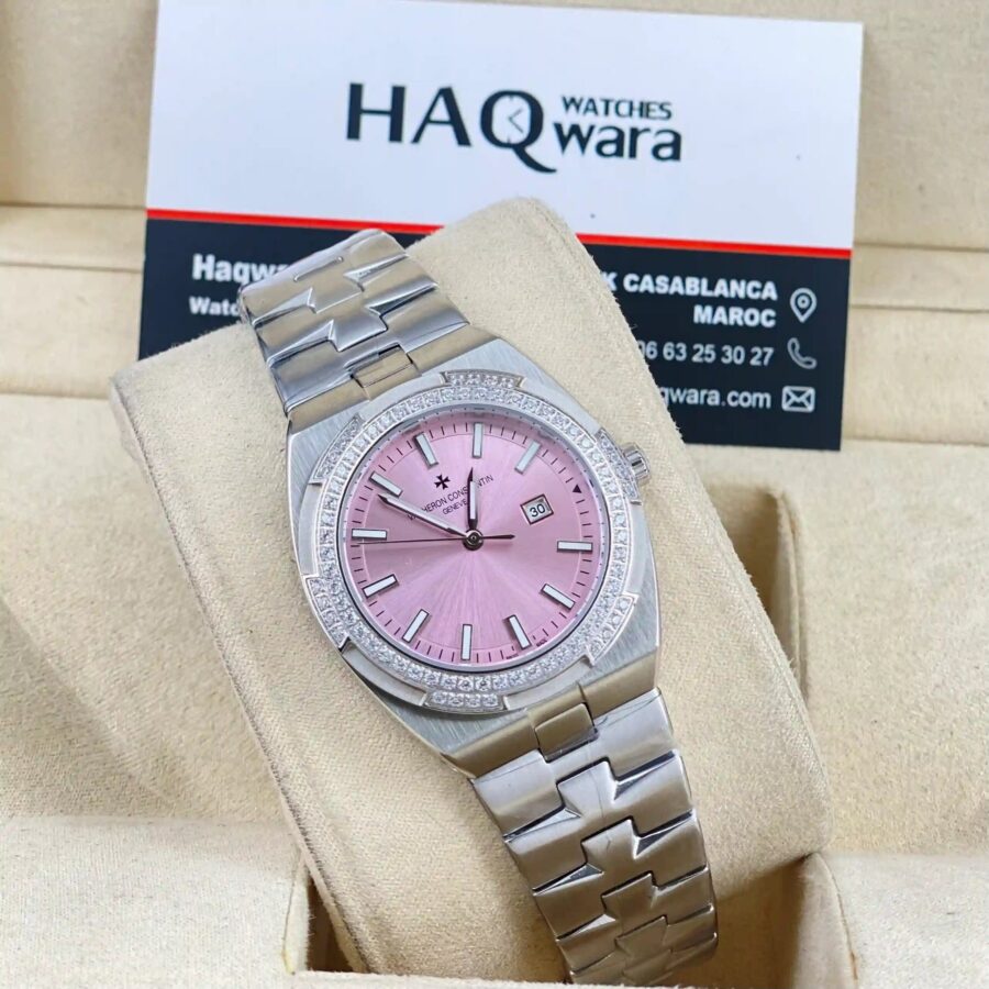 Vacheron Overseas Argenté Rose