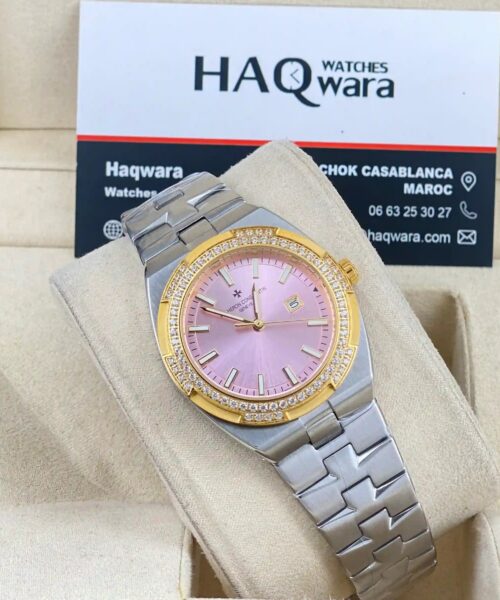 Vacheron Overseas Argenté Dore Rose