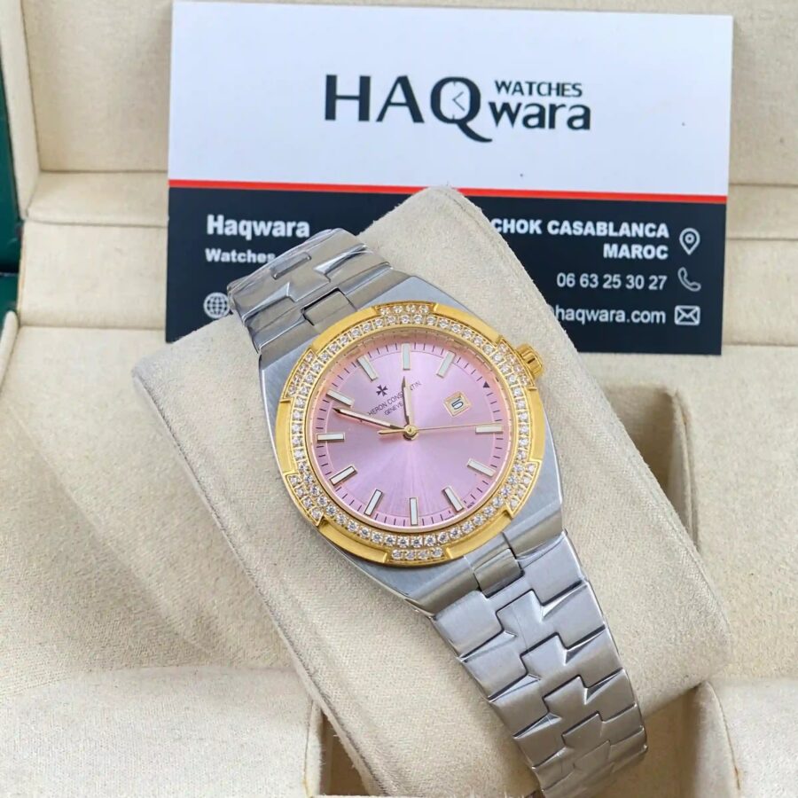 Vacheron Overseas Argenté Dore Rose