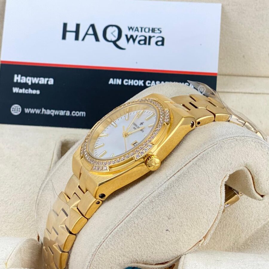 Vacheron Overseas Dore Blanc