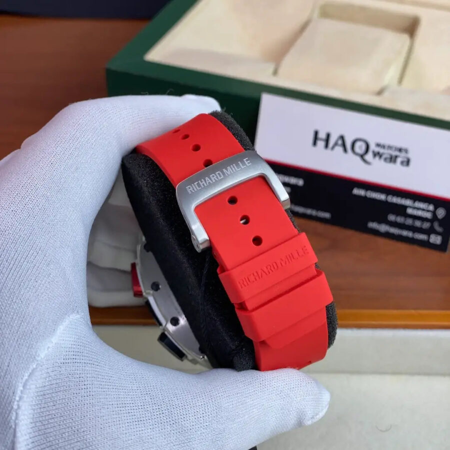 Richard mille RM 65-01 Argente Rouge Hommes