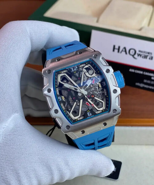 Richard mille RM-AL2 Argente Bleu Ciel Hommes