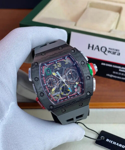 Richard mille RM 65-01 Argente Gris Hommes