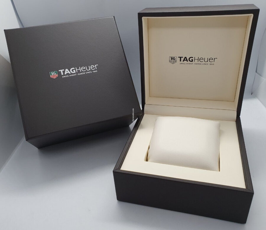 Tag Monaco Argenté Noir Panda