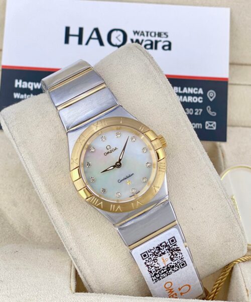 Oméga Constellation Argenté Doré