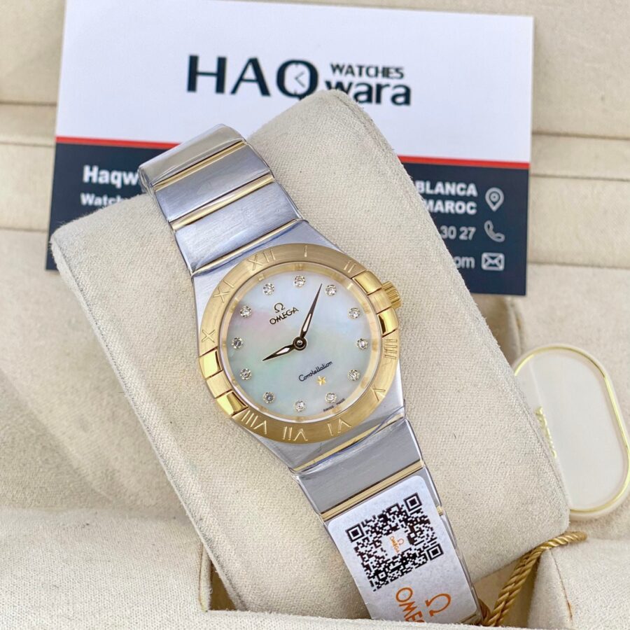 Oméga Constellation Argenté Doré