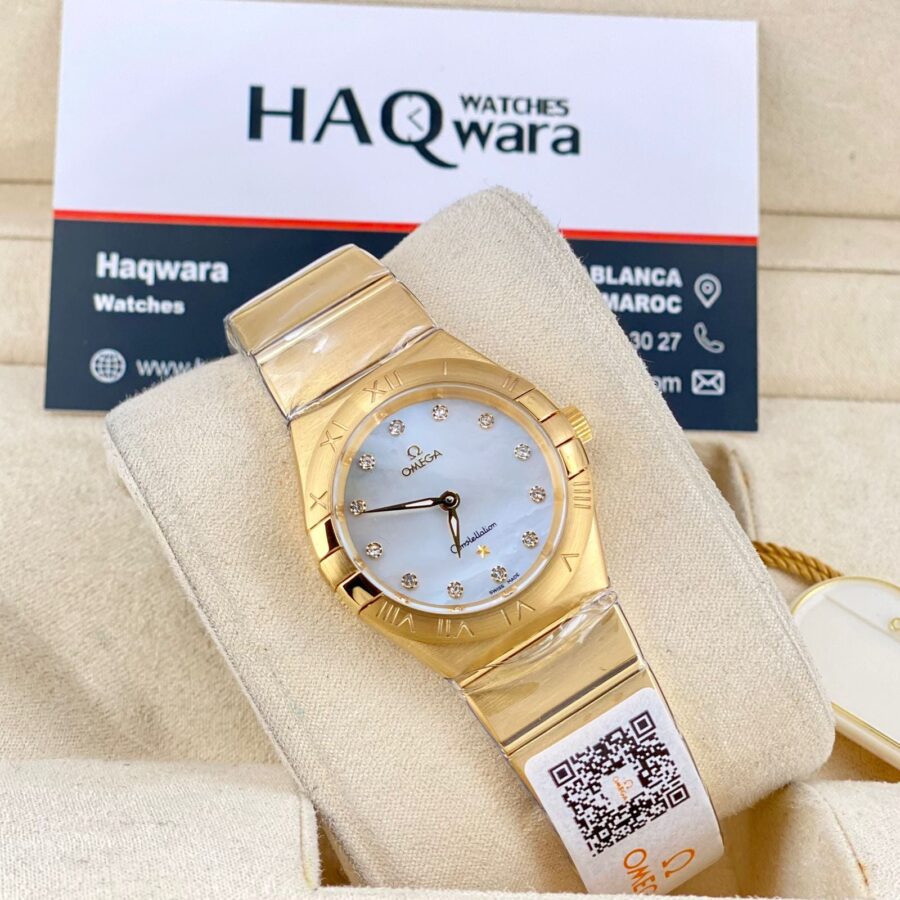 Oméga Constellation Gold Blanc