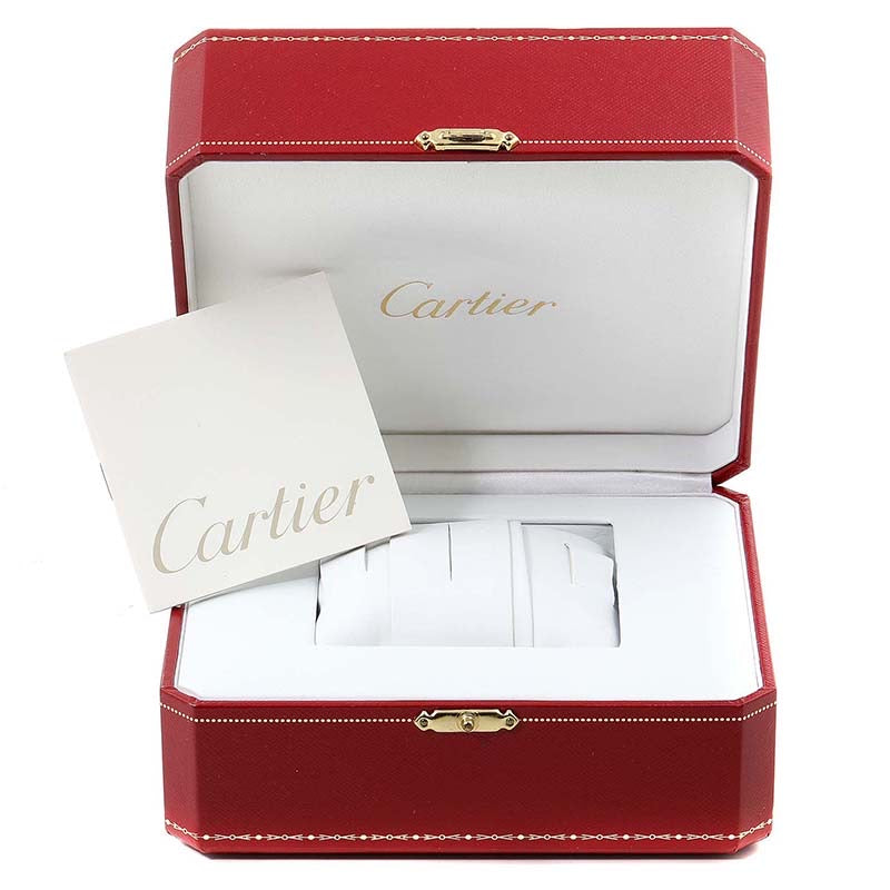 Cartier Santos Argenté Vert Femmes