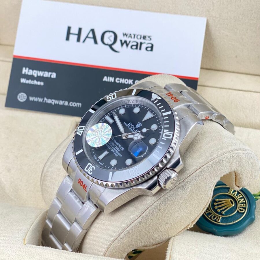 Submariner Date Argente Noir