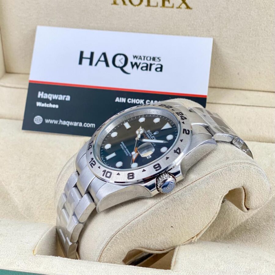 Explorer II Argente Noir