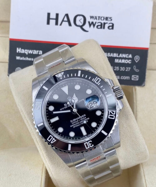 Sbmariner 2020 Argente Noir Swiss