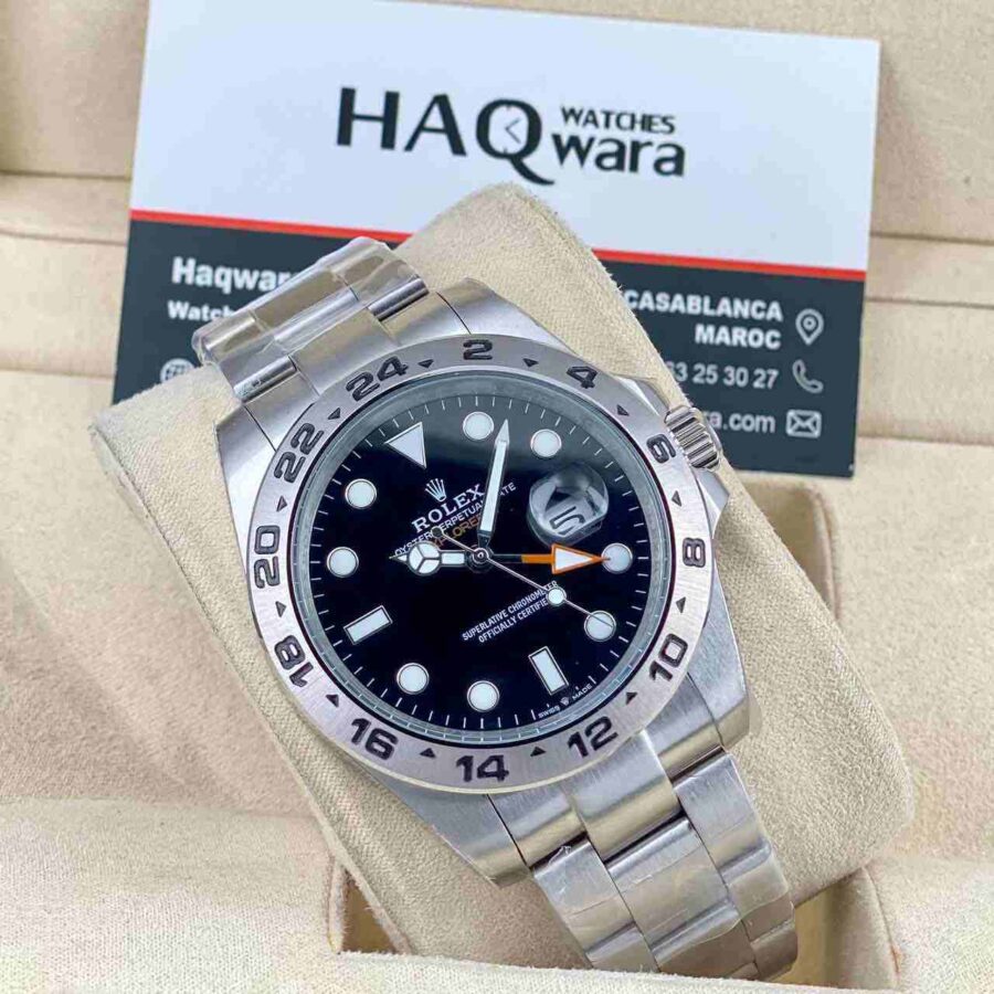 Explorer II Argente Noir