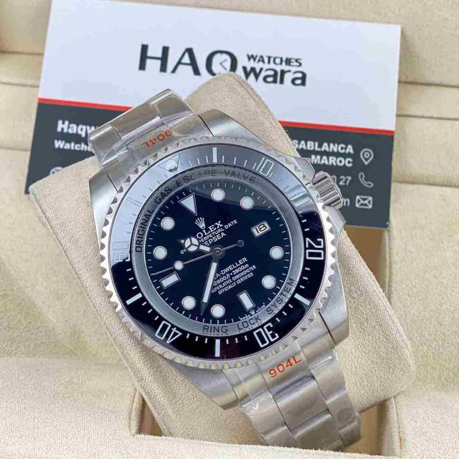 Sea Dweller Deepsea Argente Noir