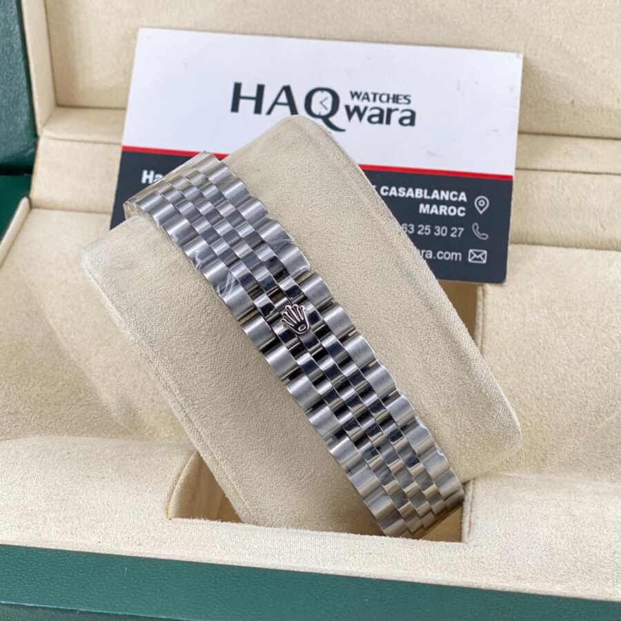 Date Just Argenté Gris Femmes