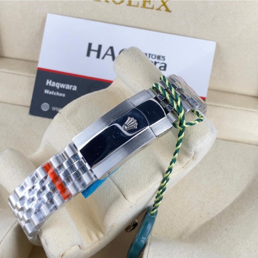 Rolex Date just Argente Gris Swiss