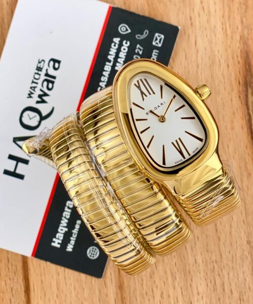 Bulgari Serpentti Doré Blanc