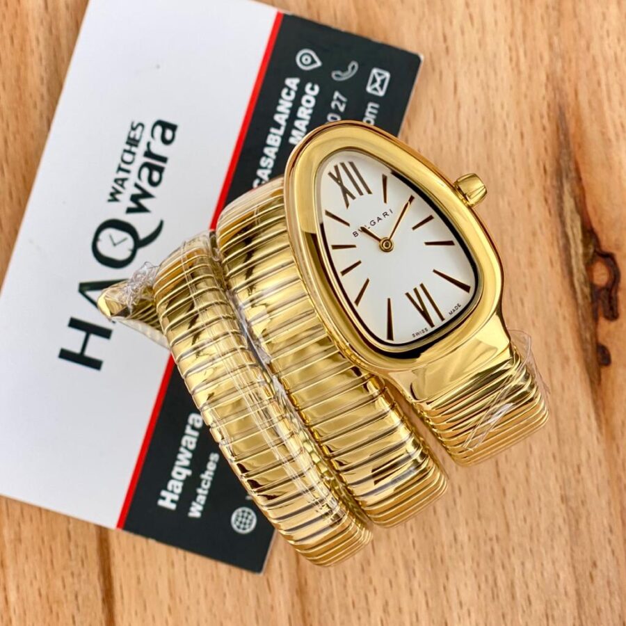 Bulgari Serpentti Doré Blanc