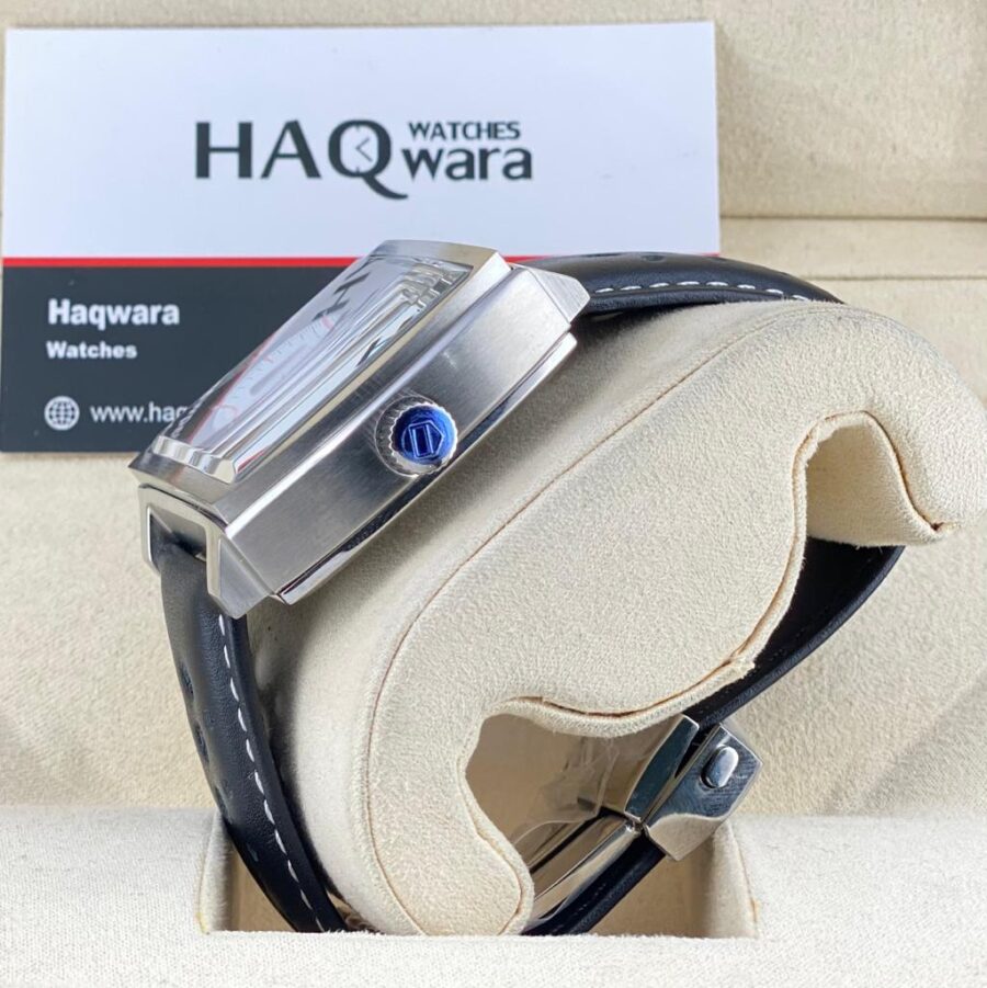 Tag Monaco Argenté Noir Panda