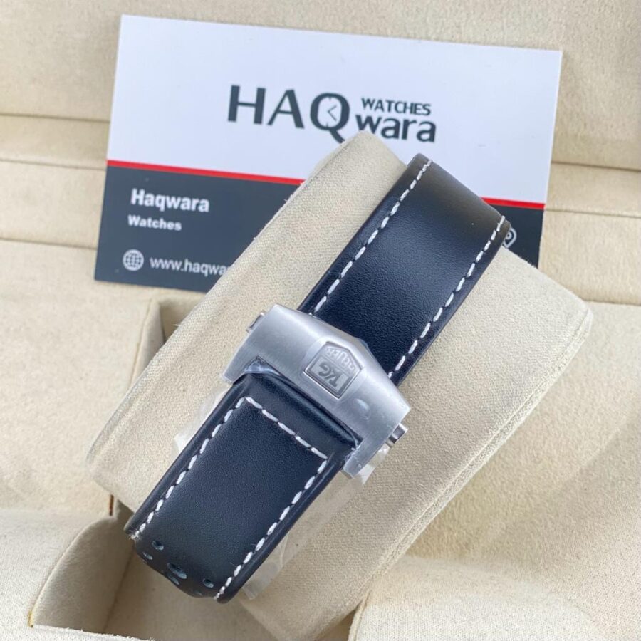 Tag Monaco Argenté Noir Panda