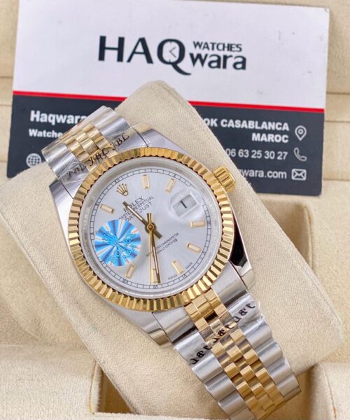 Date Just Argenté Doré Femmes