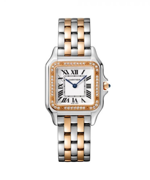Cartier Panthère Argenté Rose Pierres
