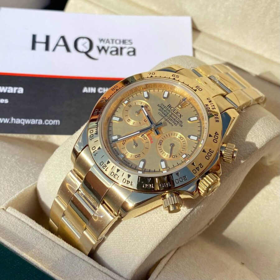 Montre RLX Daytona Doré m