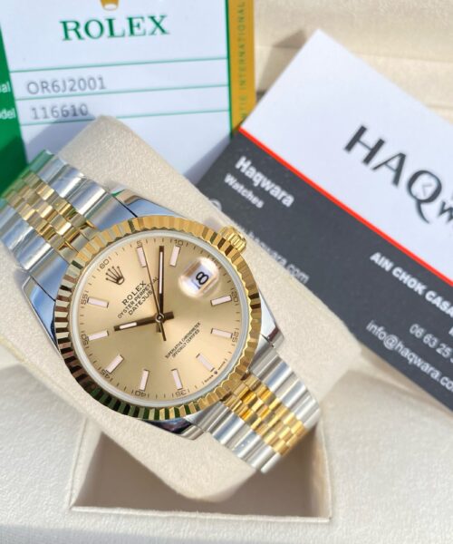 Date juste 36 Argenté Doré Classique- Femmes