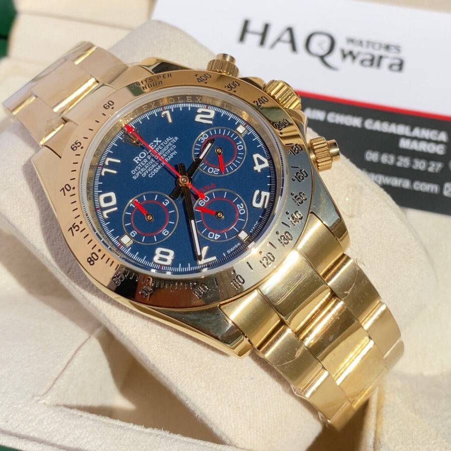 RLX Daytona Dorée Bleu