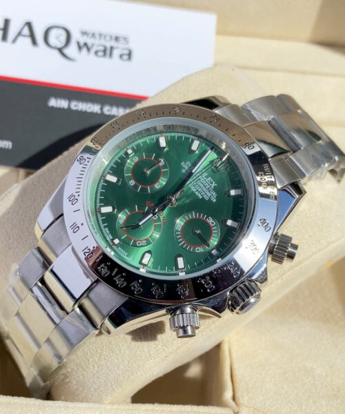 Daytona Argenté Vert