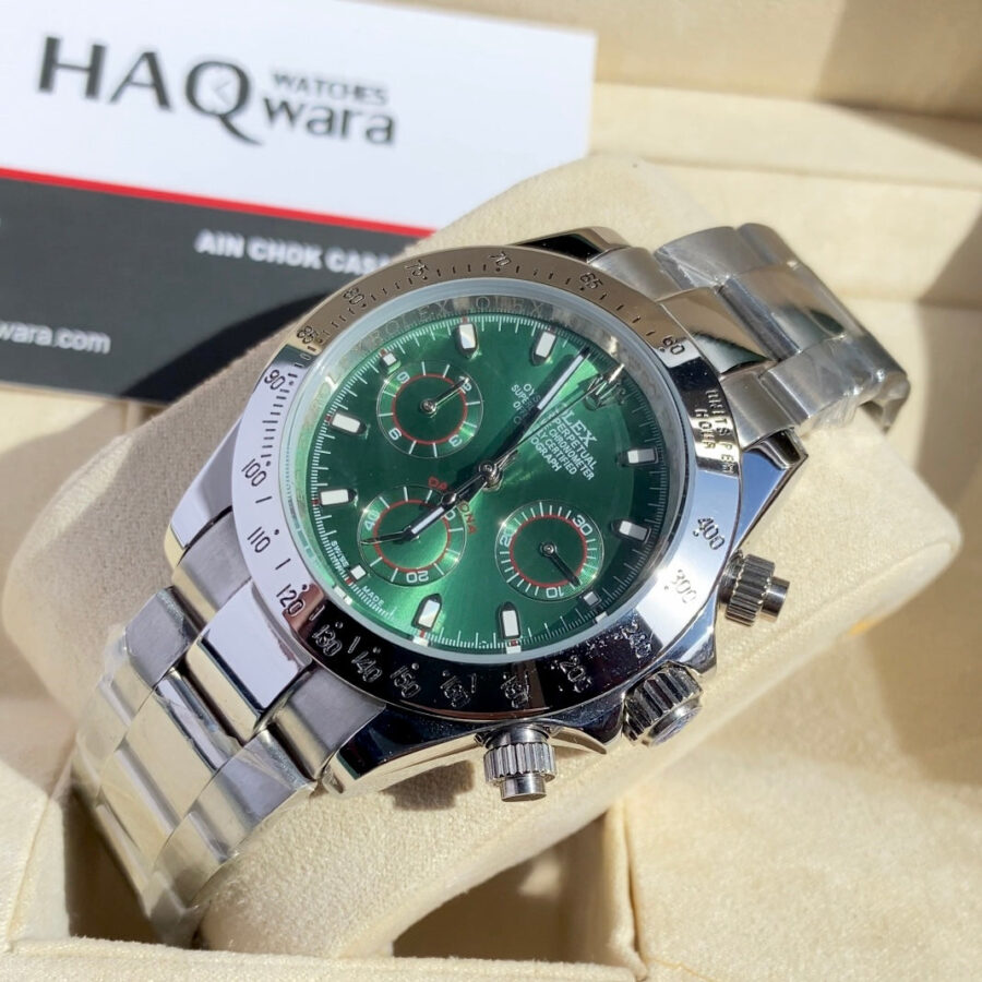 Daytona Argenté Vert