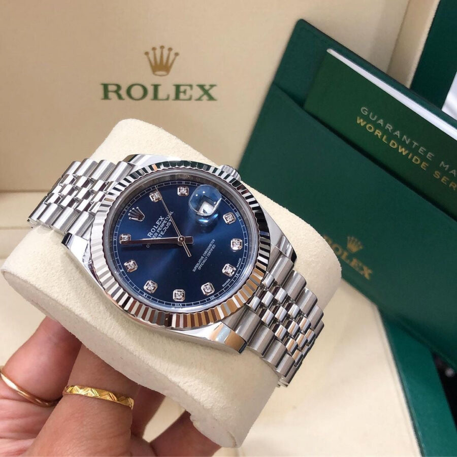 Date juste 36 Bleu Pierres Femmes